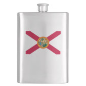 Flagontwerp van de staat Florida Heupfles (Voorkant)