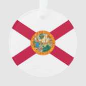 Flagontwerp van de staat Florida Ornament (voorkant)