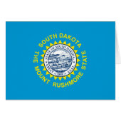 Flagontwerp voor de staat South Dakota (Voorkant Horizontaal)