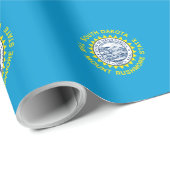 Flagontwerp voor de staat South Dakota Cadeaupapier (Rol Hoek)