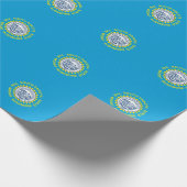 Flagontwerp voor de staat South Dakota Cadeaupapier (Hoek)