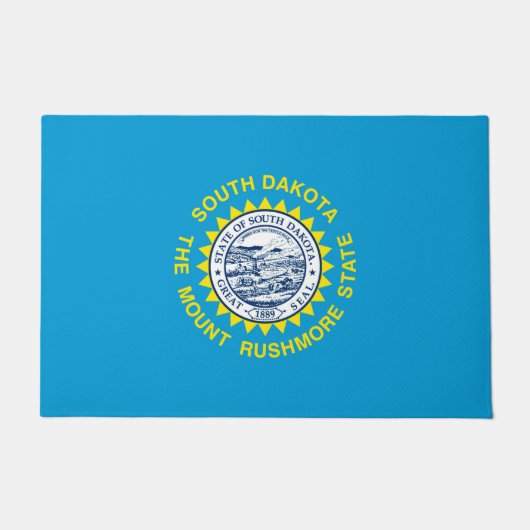 Flagontwerp voor de staat South Dakota Deurmat (Voorkant)