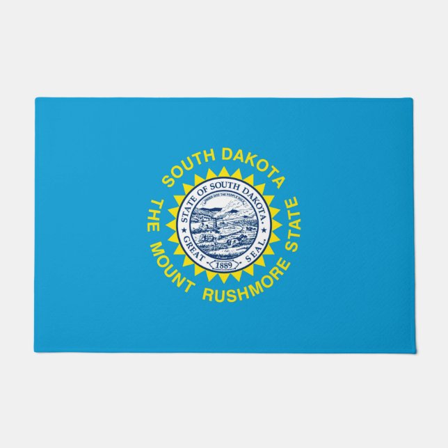 Flagontwerp voor de staat South Dakota Deurmat (Voorkant)