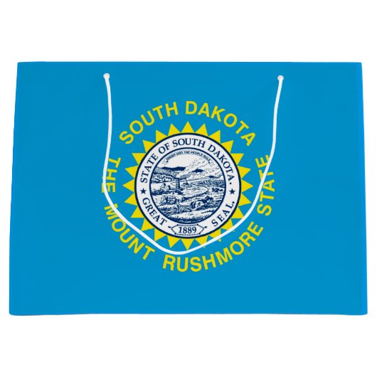 Flagontwerp voor de staat South Dakota Groot Cadeauzakje (Voorkant)