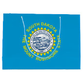 Flagontwerp voor de staat South Dakota Groot Cadeauzakje (Achterkant)