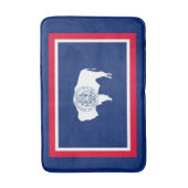 Flagontwerp Wyoming State Badmat (Voorkant Verticaal)