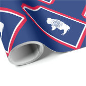 Flagontwerp Wyoming State Cadeaupapier (Rol Hoek)