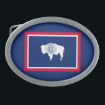 Flagontwerp Wyoming State Gesp<br><div class="desc">Hier is een Wyoming State Flag Design voorgesteld op een verscheidenheid aan populaire producten. Een geweldig aangepast cadeauidee voor alle gelegenheden en iedereen die een bezoek komt brengen. Bericht</div>
