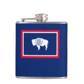 Flagontwerp Wyoming State Heupfles (Voorkant)