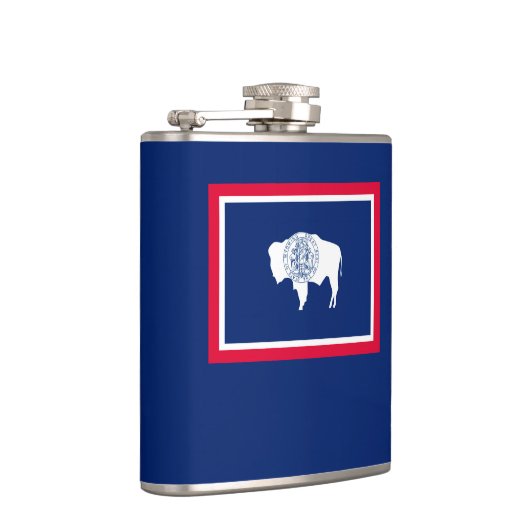 Flagontwerp Wyoming State Heupfles (Rechts)