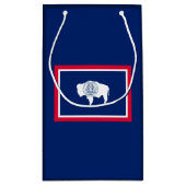 Flagontwerp Wyoming State Klein Cadeauzakje (Achterkant)