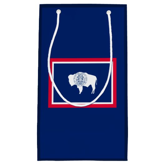 Flagontwerp Wyoming State Klein Cadeauzakje (Voorkant)