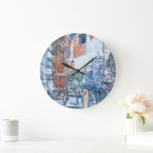 Flags 5e avenue van Childe Hassam,  Kunst Grote Klok (Huis)