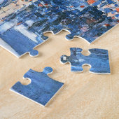 Flags 5e avenue van Childe Hassam,  Kunst Legpuzzel (Zijkant)