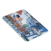 Flags 5e avenue van Childe Hassam,  Kunst Magneet (Rechterzijde)