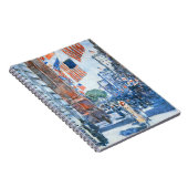Flags 5e avenue van Childe Hassam,  Kunst Notitieboek (Rechterzijde)