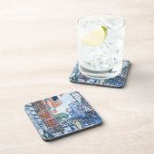 Flags 5e avenue van Childe Hassam,  Kunst Onderzetter (Rechterzijde)