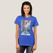 Flags 5e avenue van Childe Hassam,  Kunst T-shirt (Voorkant volledig)