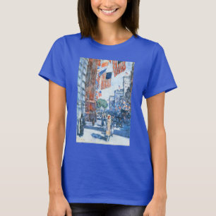Flags 5e avenue van Childe Hassam,  Kunst T-shirt