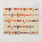 Flags, Badges Briefkaart (Voorkant)