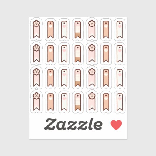 Flags for soft kawaii planner sticker (Vel)
