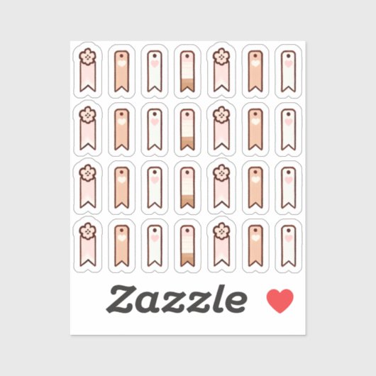 Flags for soft kawaii planner sticker (Vel)
