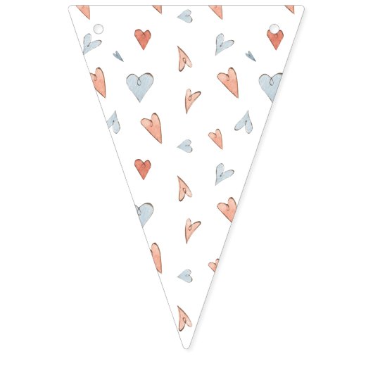 Flags - Hearts Pattern Vlaggetjes (Tweede vlag)
