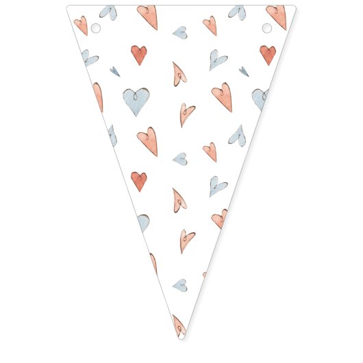 Flags - Hearts Pattern Vlaggetjes (Eerste vlag)