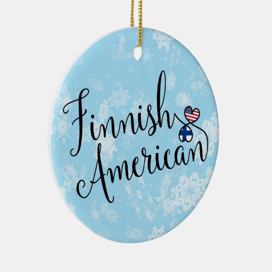 Flags Holiday Decoration Keramisch Ornament (Rechts)