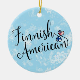 Flags Holiday Decoration Keramisch Ornament