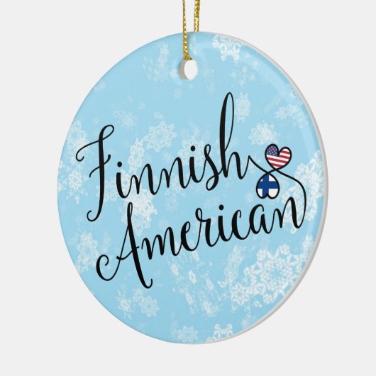 Flags Holiday Decoration Keramisch Ornament (Links)