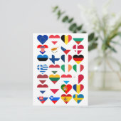 Flags of the European Union Briefkaart (Staand voorkant)