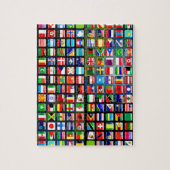 Flags of the world legpuzzel (Verticaal)