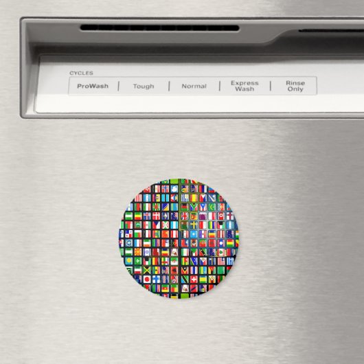 Flags of the world magneet (Insitu (Vaatwasser))