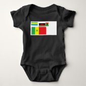 Flags of the world romper (Voorkant)