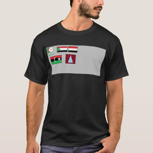 Flags of the world t-shirt (Voorkant)