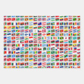 Flags of the World Travel Design Inpakpapier Vel (Voorkant 3)