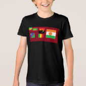 Flags of the world Tri-Blend shirt (Voorkant)