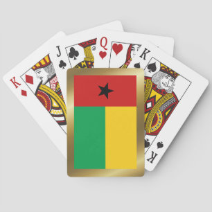 Flagspeelkaarten van Guinee-Bissau Pokerkaarten