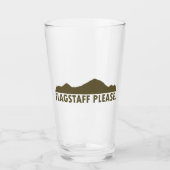 Flagstaff Arizona alsjeblieft Glas (Voorkant)