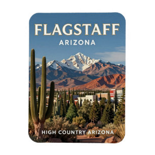 Flagstaff Arizona Berg Reis Erfgoed Magneet