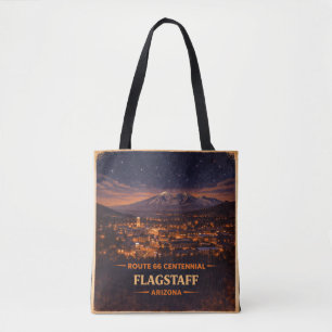 Flagstaff Arizona Eeuw Grenspunt Berg Tote Bag