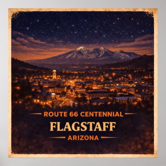 Flagstaff Arizona Eeuwfeest Poster (Voorkant)