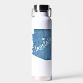 Flagstaff Arizona houtnerf Waterfles (Voorkant)