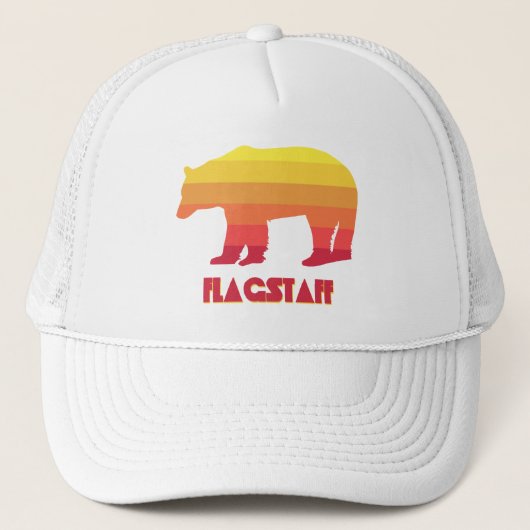 Flagstaff Arizona Regenbeer Trucker Pet (Voorkant)