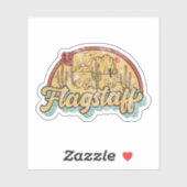 Flagstaff, Arizona  Sticker (Vel)