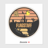 Flagstaff, Arizona Sticker (Vel)