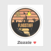 Flagstaff, Arizona Sticker (Vel)