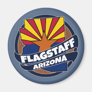 Flagstaff Arizona vlag barst magnet