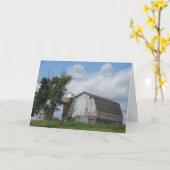 “Flagstaff Farm” verjaardagskaart Kaart (Gele Bloem)